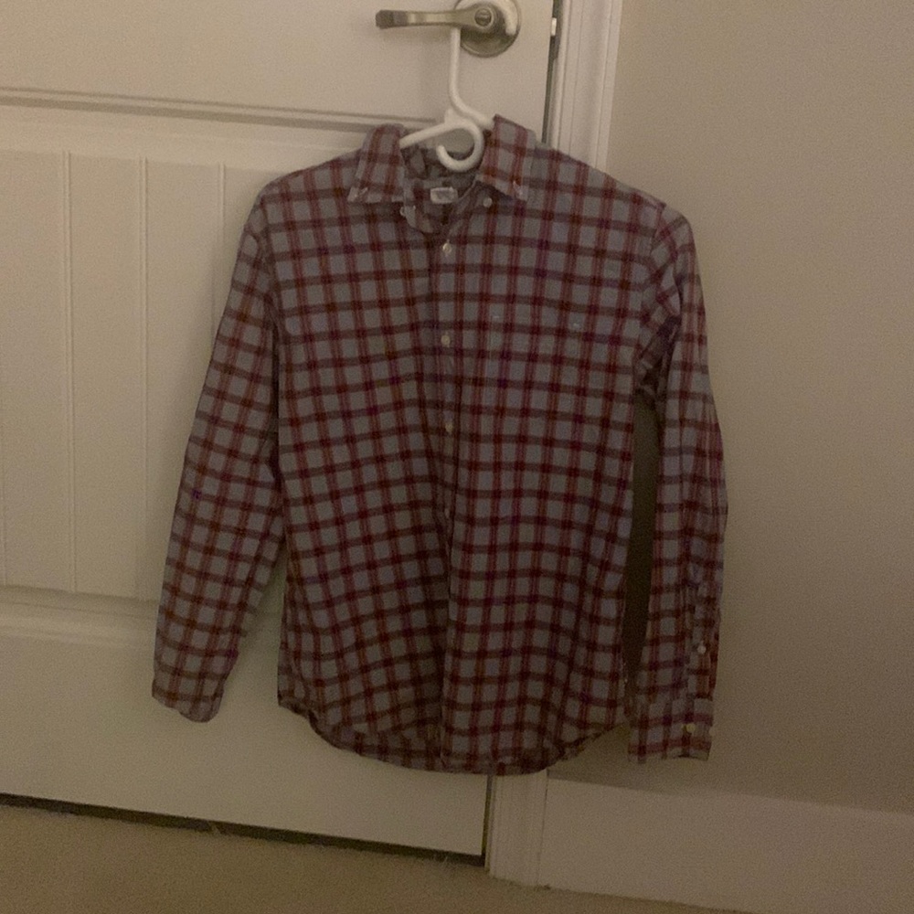 boys button up collard shirt